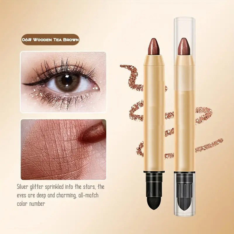 Dual-Ended Shimmer Eyeshadow Stick