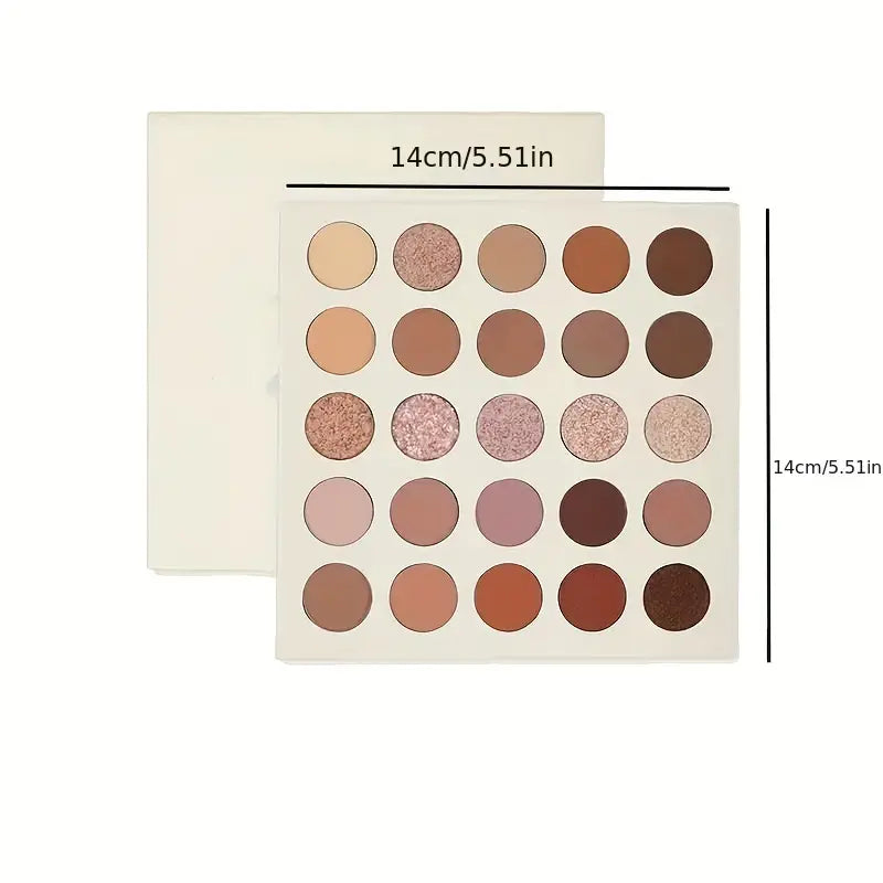 25-Shade Buttery-Smooth Eyeshadow Palette