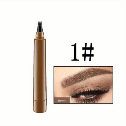 4-Prong Microblading Eyebrow Pen