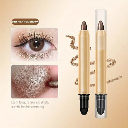 Dual-Ended Shimmer Eyeshadow Stick