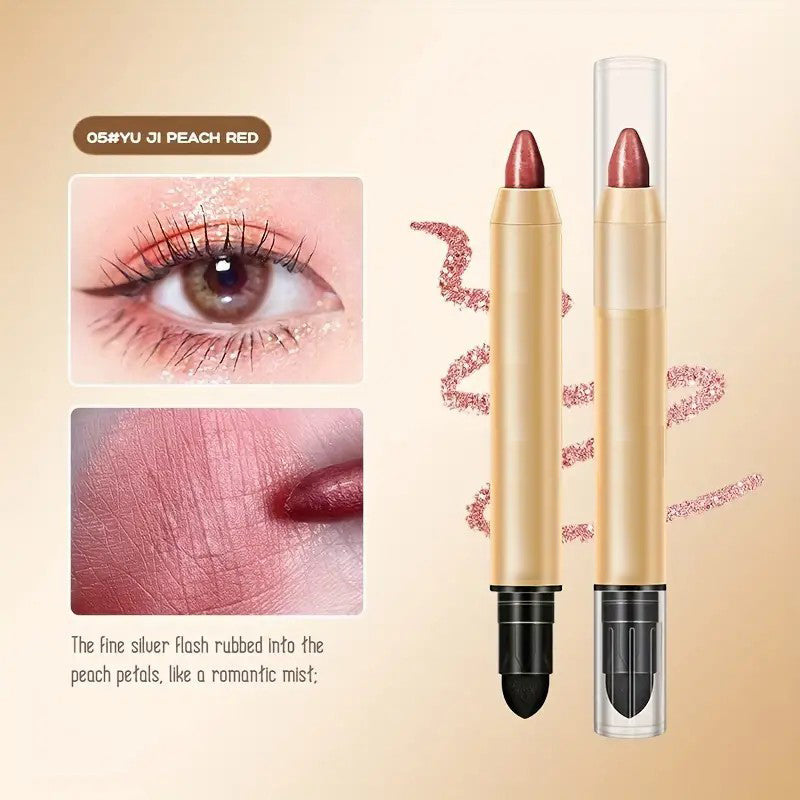Dual-Ended Shimmer Eyeshadow Stick